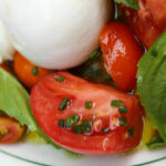 Tomatoes and fresh basil at Italian Disco
