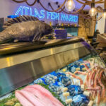 Atlas Fish Market counter