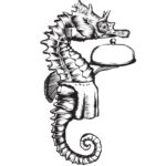Seahorse server illustration