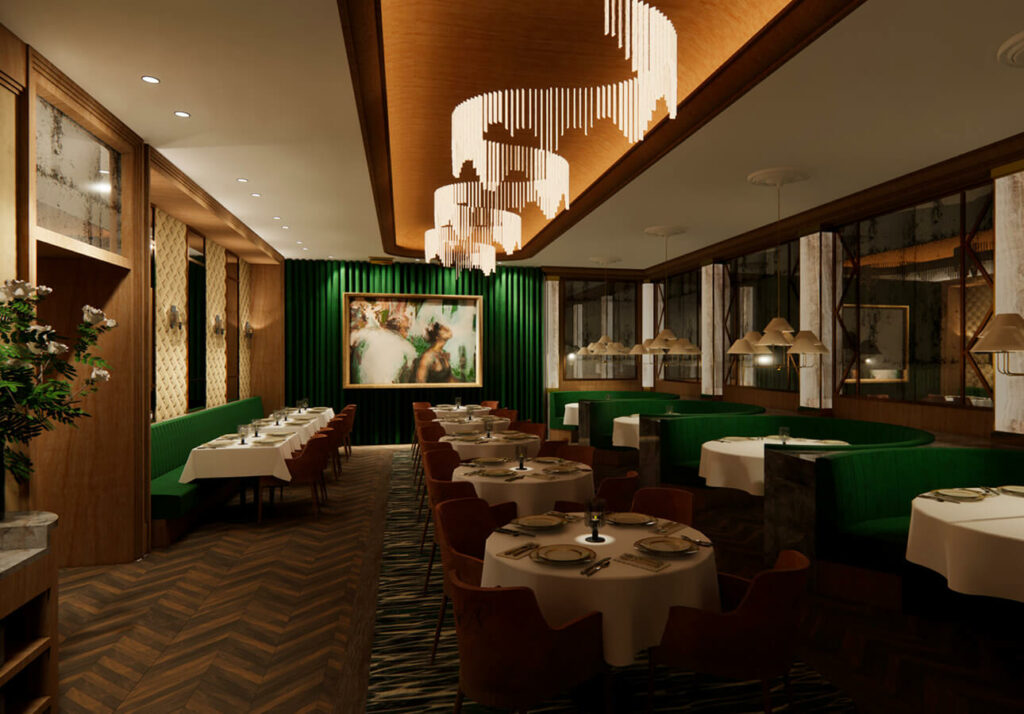 The Ruxton dining room concept